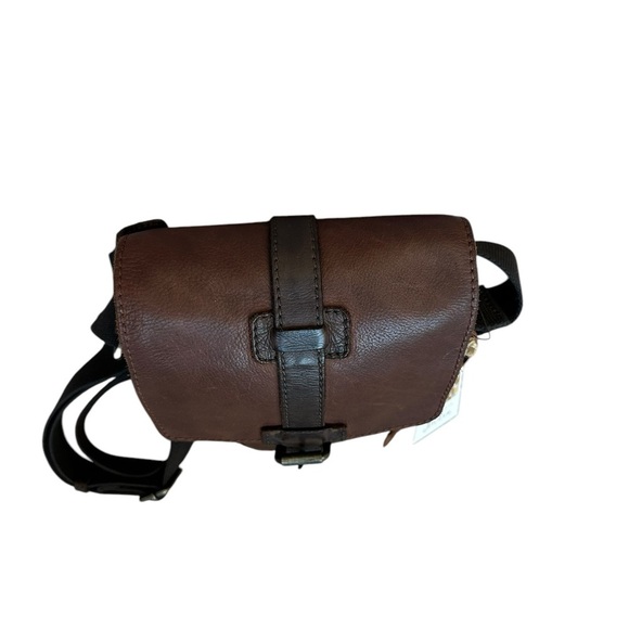 India Brown Leather Crossbody Bag - Picture 4 of 15